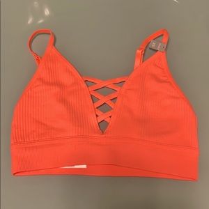 NWT weekender strappy front unlined bralette